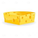 Slice of Yellow Cheese